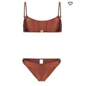 BNWT Zimmerman Brown Alight Bikini